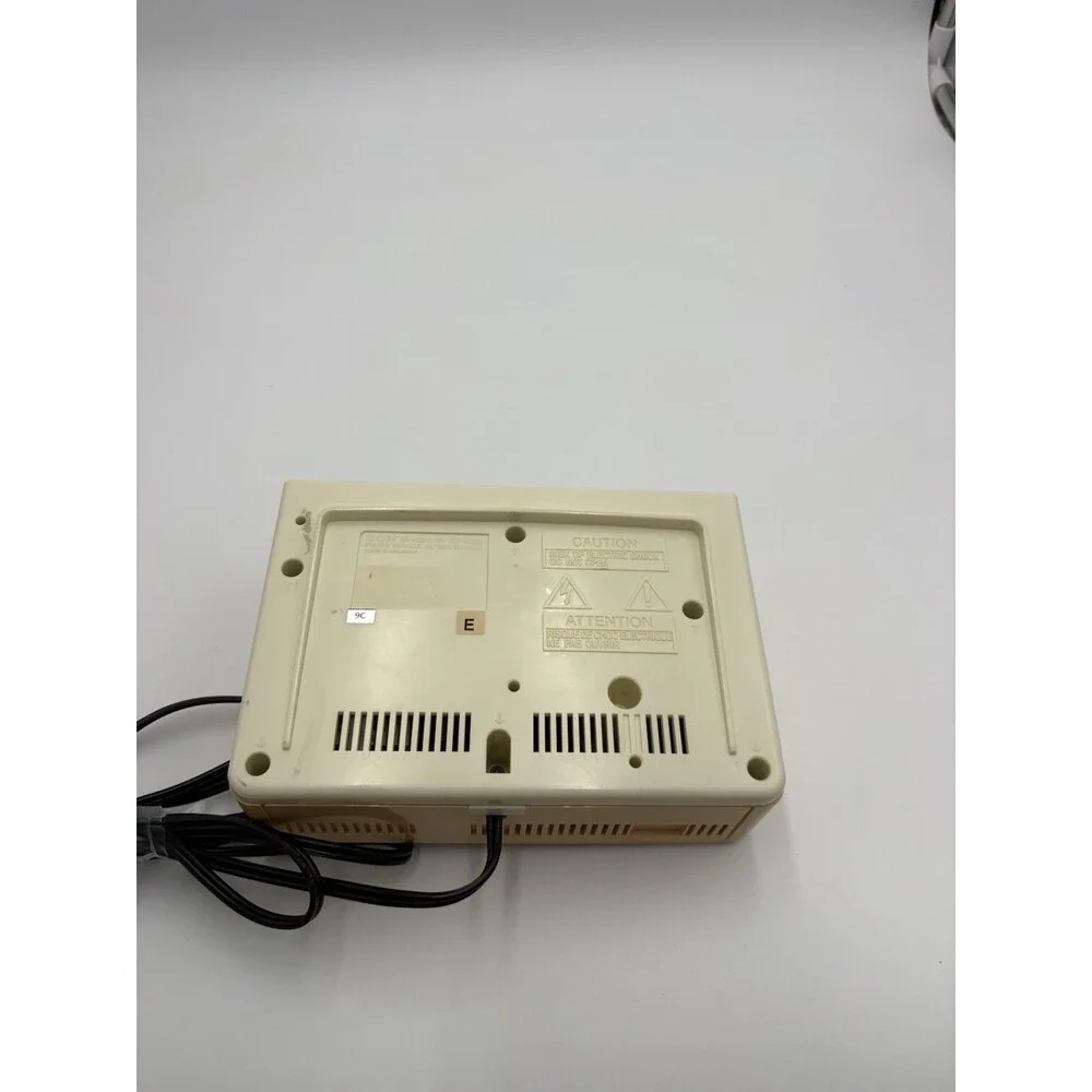 Vtg Sony Dream Machine ICF-C2W 1980s Digital Alarm Clock Radio Tested Works.
